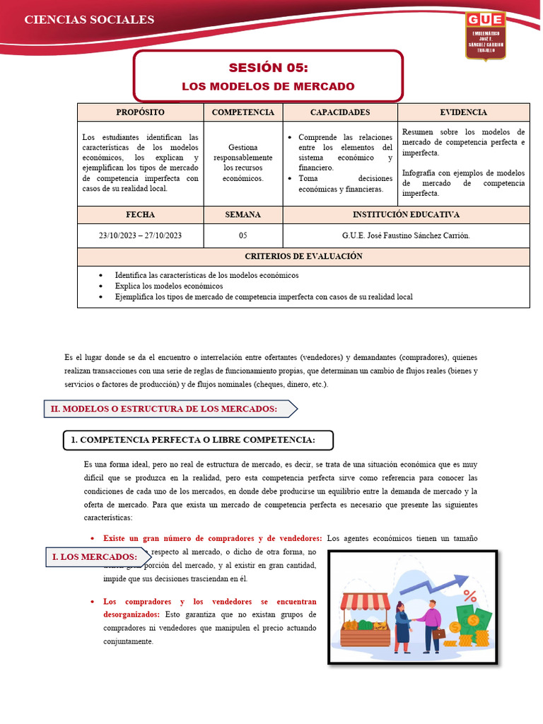 Modelos de Mercado y Competencia | PDF | Mercado (economía) | Monopolio