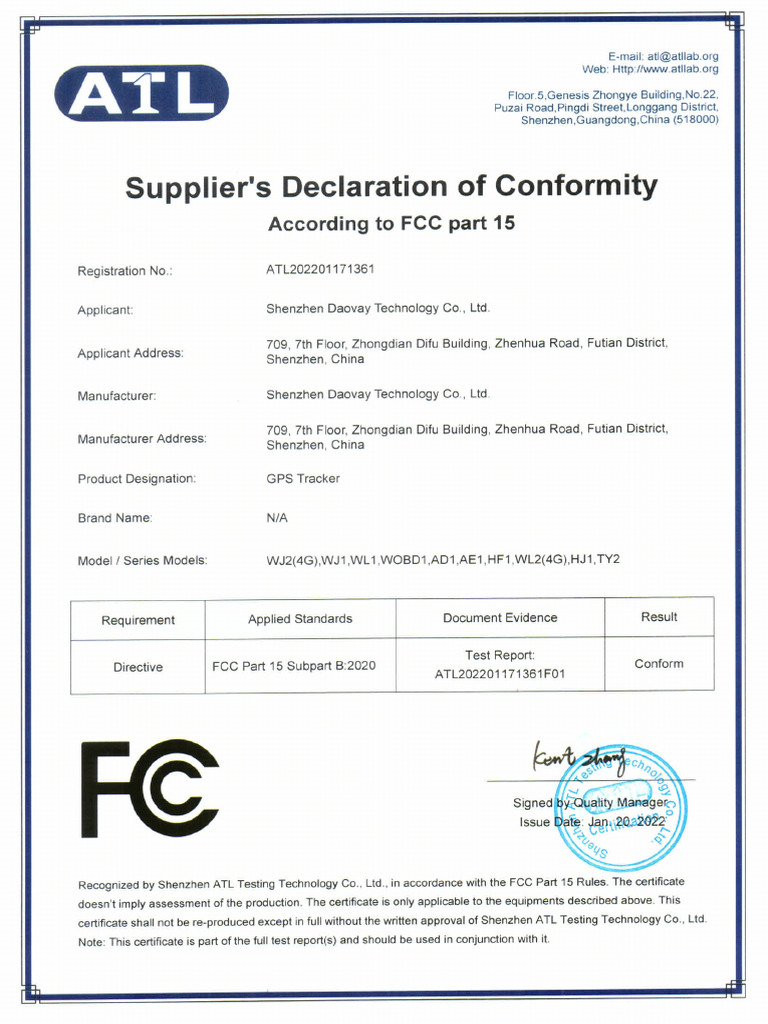 FCC Atl202201171361 | PDF