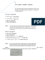 Câu Hỏi Định Tính Phần Dao Động