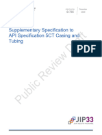 Supplementary Spec API 5CT