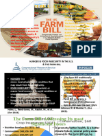 The Farm Bill-Feeding Hunger and Food Insecurity 1