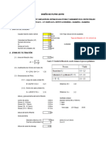 3 Diseño Estructural de Filtro - Chanta Alta