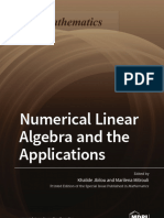 Numerical Linear Algebra and The Applications