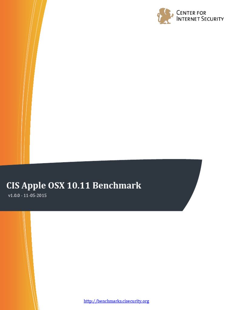 CIS Apple OSX 10.11 Benchmark v1.0.0 | PDF | Bluetooth | Sudo