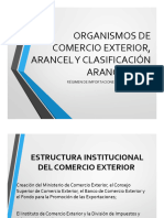 Instituciones de Comercio y Arancel