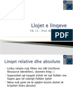 06 - Llojet e Linqeve