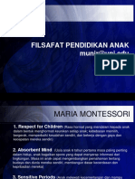 Filsafat - PENDIDIKAN ANAK