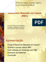 RBC RaciocinioBaseadoEmCasos