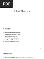 BOM (Bill of Material)