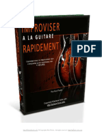 Improviser Guitare