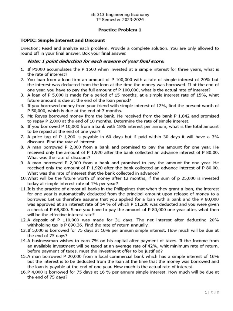 Loan Repayment Calculation at 8% Interest | PDF | Interest | Interest Rates