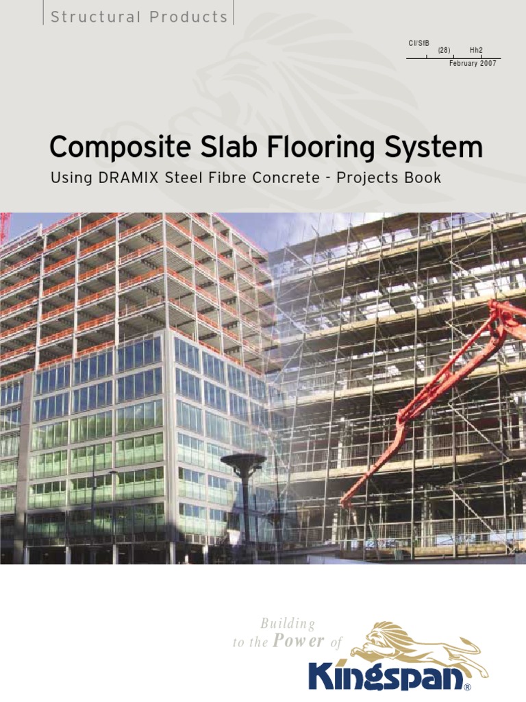 Composite Slab Flooring | PDF | Reinforced Concrete | Concrete