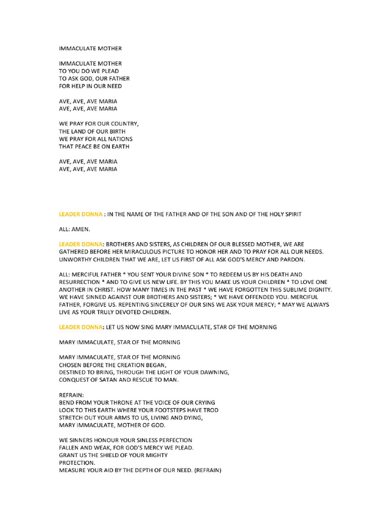 Novena Guide | PDF