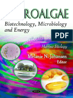 Microalgae Biotecnology - Johansen 1st Edition