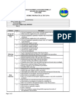 DP014-Rubric For Practical Test