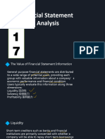 Module 1 Financial Statement Analysis
