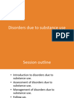 Disorders Due To Substance Use