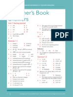 ANS YEAR 9 CAMBRIDGE Mathematics Book 9 - Ans