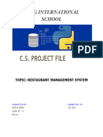 C.S Project File 12TH