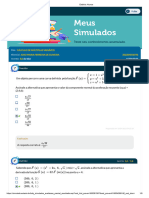 2 Simulado Calculo de Multipas Variaveis Estacio - 2023