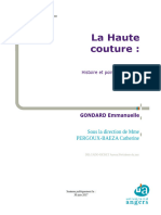 La Haute Couture:: Sous La Direction de Mme PERGOUX-BAEZA Catherine