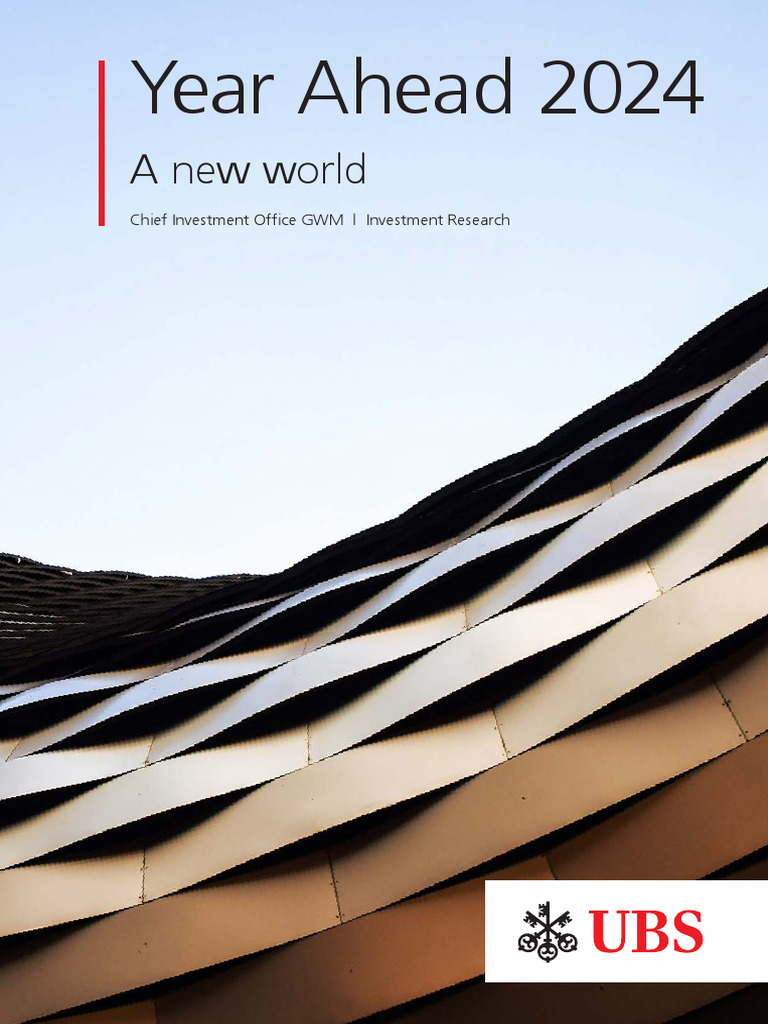 UBS Year Ahead 2024 PDF Bonds (Finance) Economic Growth