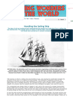 Handling The Sailing Ship - Shipping Wonders of The World