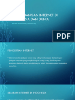 Perkembangan Internet Di Indonesia Dan Dunia: KESUMA MAWARDAH (1905030109)