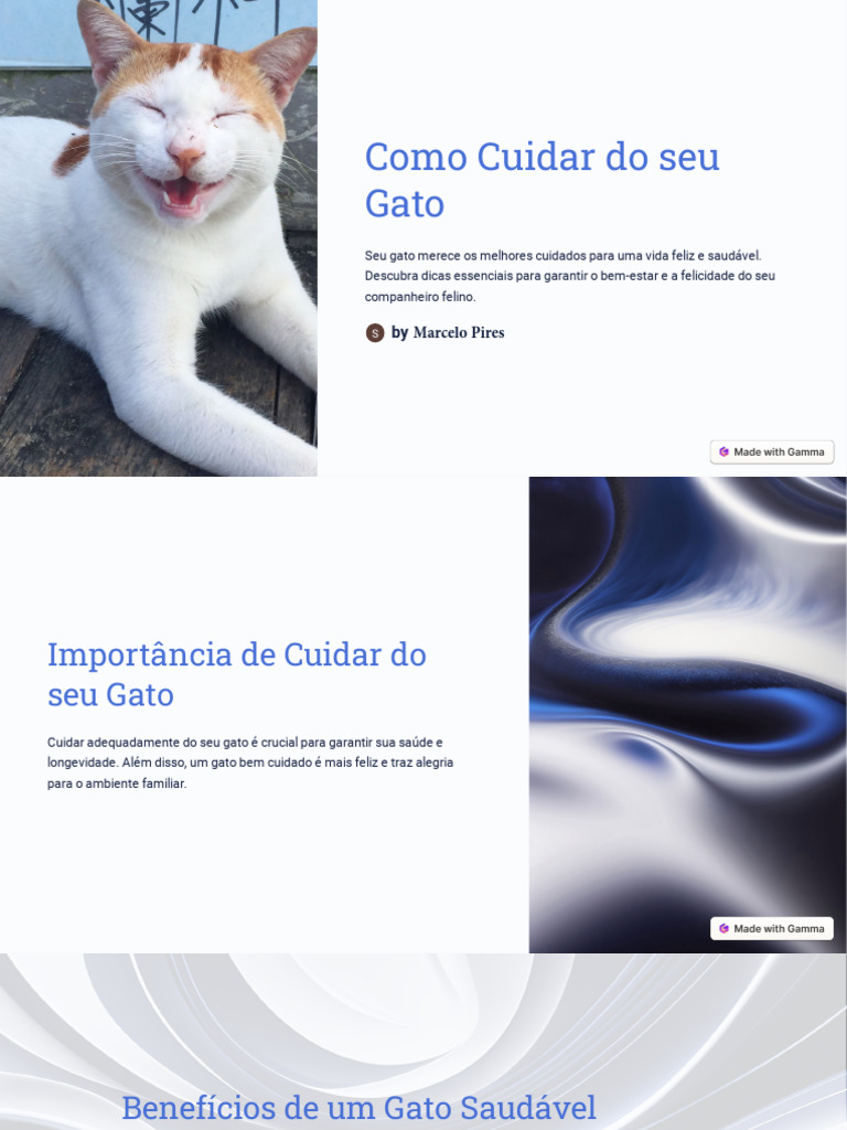 Ebook - Como-Cuidar-do-seu-Gato | PDF | Gatos | Especialidades médicas