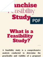 Franchise Feasibility Study 