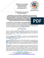 Resolucion N 062 Reglamenta Convocatoria Eleccion Secretario 2024