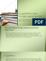 Logaritma Dan Fungsi Exponensial