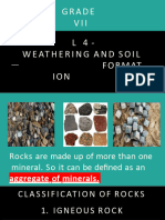 Grade 7 L 4 Weathering and Soil Formation