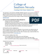 Amier Affandi - The College of Southern Nevada - Application For Admission-DCS