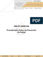 QSE-PC-QHSE-004 Procedimiento Crítico de Prevencion de Caidas (PR) V00 R01