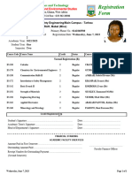Registration Form: Environmental and Safety Engineering/Main Campus - Tarkwa PRAH, Mabel (Miss)