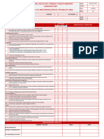 SSTMA-ST7-FO-1 Checklist de Implementación de Oficinas de Obra