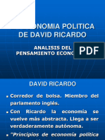 La Economia Politica de David Ricardo
