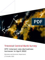 BIS - Triennial Central Bank Survey Interest Rate (2022)