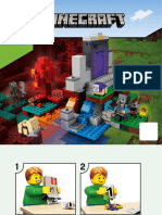 Lego Set 21172 Minecraft The Ruined Portal