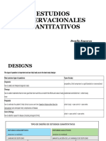 Estudios Observacionales Cuantitativos Dey