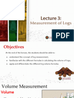 Measurement of Logs