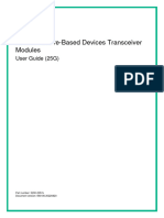 HPE Comware-Based Devices Transceiver Modules User Guide (25G)-6W106