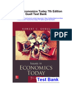 Issues in Economics Today 7th Edition Guell Test Bank