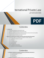 Derecho Internacional Privado