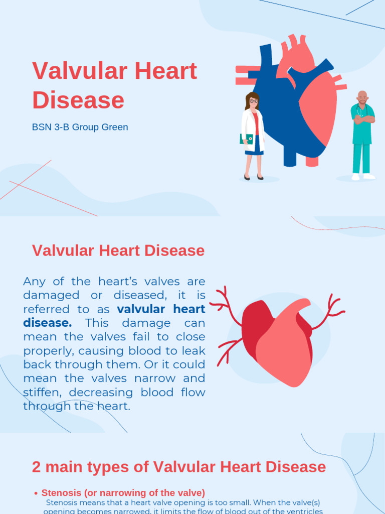 Valvular Heart Disease | PDF | Heart Valve | Heart