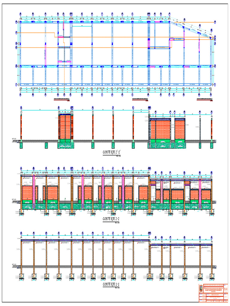 Estructuras-Plano General 01 - A0 | PDF