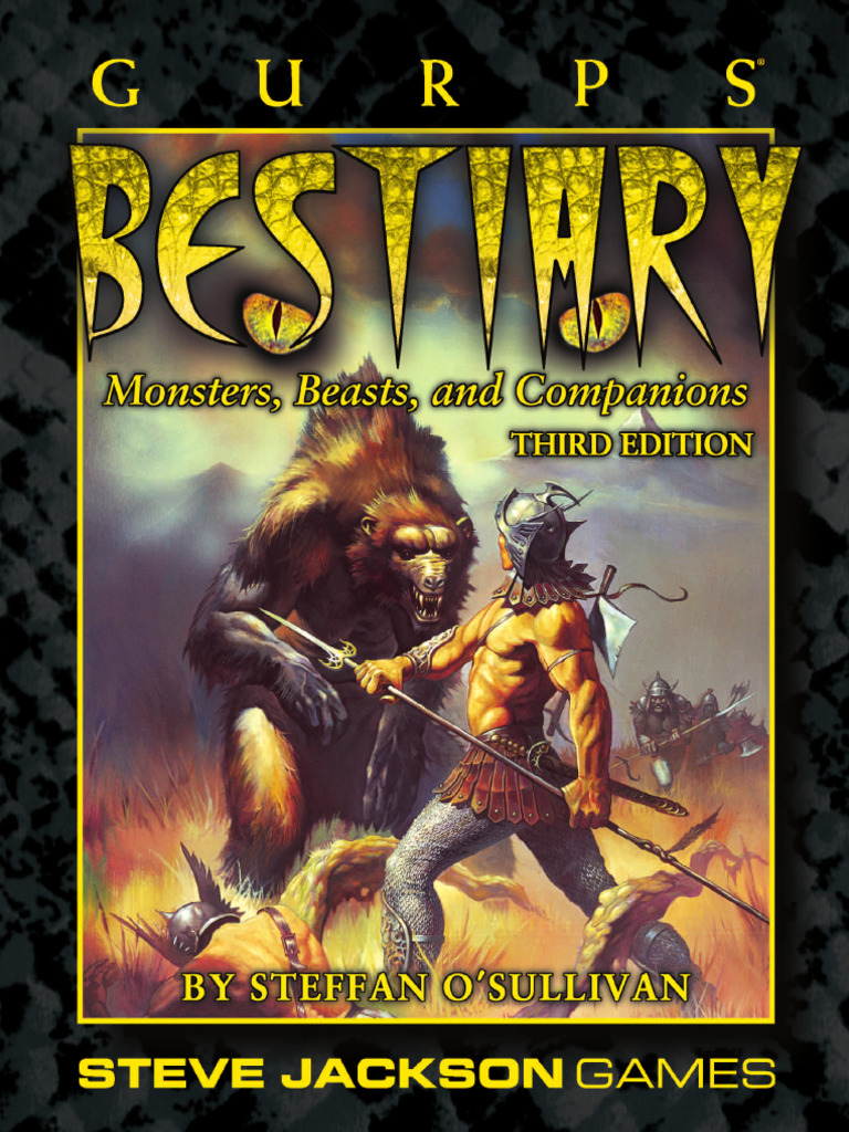 Gurps Classic Bestiary Pdf Tabletop Games Role Playing Games