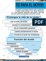 Manual Aceite Motor Maquinaria Pesada Komatsu