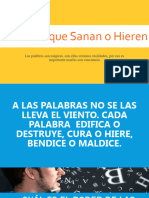 Palabras Que Sanan o Hieren